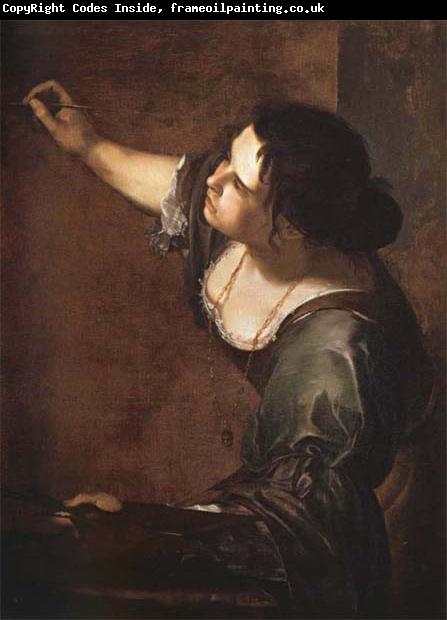Artemisia gentileschi Self-Portrait as an Allegory of Painting